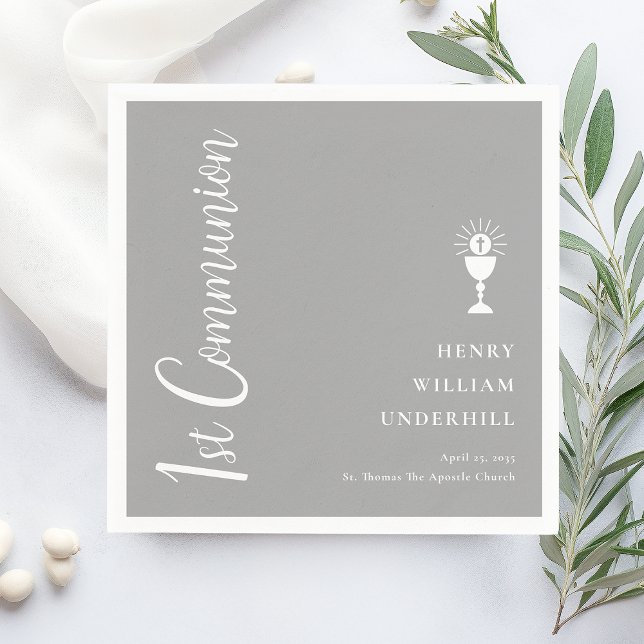 Guardanapo De Papel Scripts Boys 1rua Communion (Criador carregado)