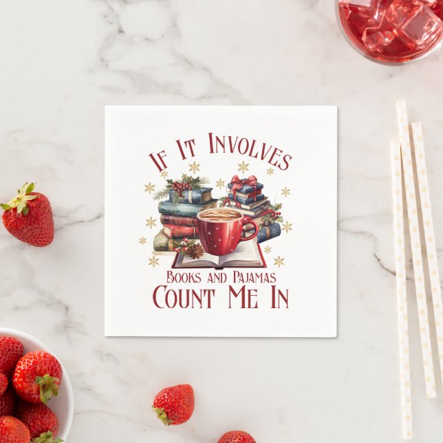Guardanapo De Papel Se Envolve Livros e Pijamas, Conte Comigo (Insitu)