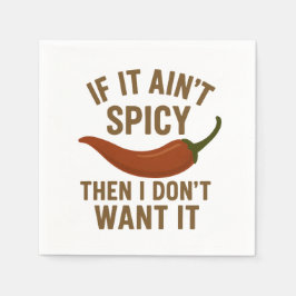 Guardanapo De Papel 🔥 Se não for picante, não quero!