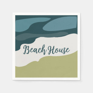 Guardanapo De Papel Sea Beach Birthday
