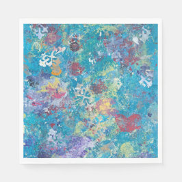 Guardanapo De Papel Sea-Green Party Napkins