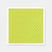 Seamless pattern  bright lime polka dot pattern