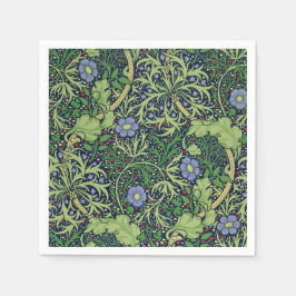 Guardanapo De Papel Seaweed art nouveau design van William Morris