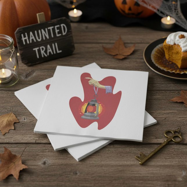 Guardanapo De Papel Segurando Uma Lanterna (Criador carregado)