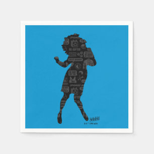 Guardanapo De Papel Seinfeld Elaine Dance Silhouette