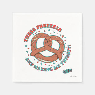 Guardanapo De Papel Seinfeld Estes Pretzels estão me Fazer com sede