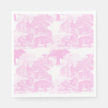 Selva de Toile Rosa Safari Chinoiserie