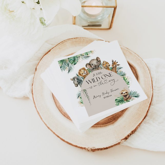 Guardanapo De Papel Selvagem Selvagem Animal Selvagem Selvagem Selvage (Criador carregado)