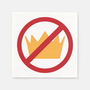 Guardanapo De Papel SEM KINGS! Anti-Trump