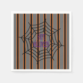 Guardanapo De Papel Semanas de Aranha do Halloween, divertido e Rico