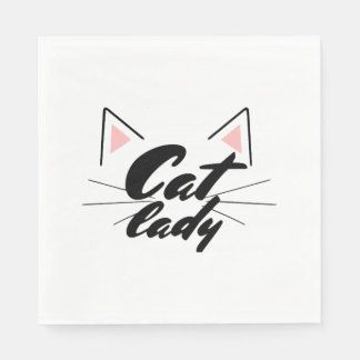 Guardanapo De Papel senhora do gato