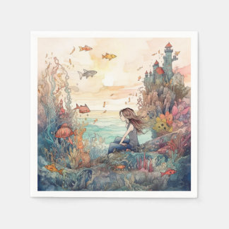 Guardanapo De Papel Sereia