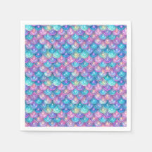 Sereia Rapariga de Aniversário Rosa Púrpura