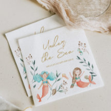 Sereias Cutas Sob O Mar