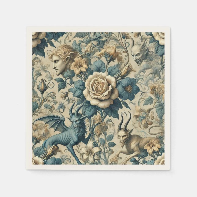 Guardanapo De Papel Serenada Gótica - Vitoriana Gótica (Frente)