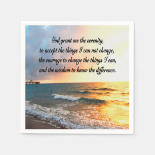 GUARDANAPO DE PAPEL SERENE SERENITY REYER SUNRIST FOTO DESIGN