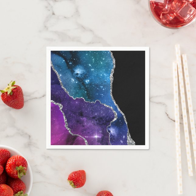 Guardanapo De Papel Série Galaxy Agate Design 23   (Insitu)