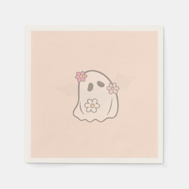 Guardanapo De Papel Serviettes Fête d'Halloween Girly Fille (Frente)