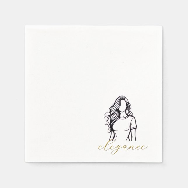 Guardanapo De Papel servilleta de papel (Frente)