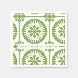 Guardanapo De Papel servilleta de papel con diseño mexicano