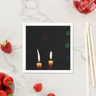 Guardanapo De Papel Servilleta personalizada con fotografía bokeh