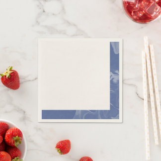 Guardanapo De Papel Servilletas elegantes azules