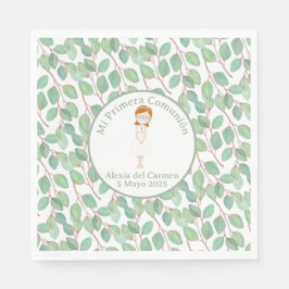 Guardanapo De Papel Servilletas modelo Alexia Primera Comunión