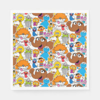 Sesame Street Pals Doodley Patterno