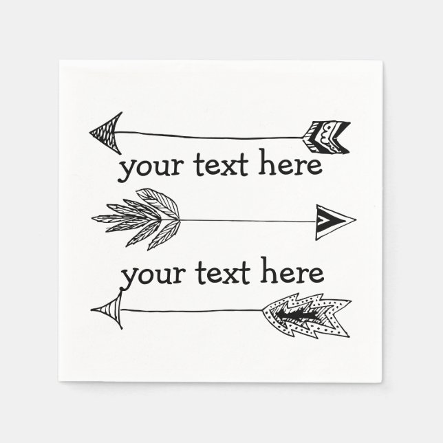 Guardanapo De Papel Setas (Frente)