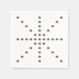 Guardanapo De Papel Seu logotipo ou qualquer imagem carregada | Padrão