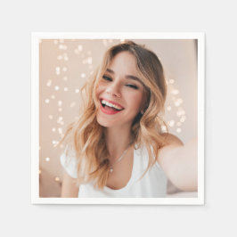 Guardanapo De Papel Seu rosto no aniversário