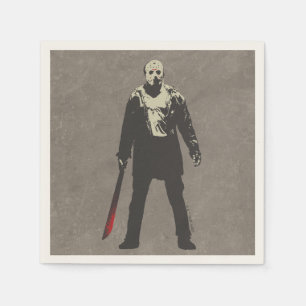 Guardanapo De Papel Sexta-feira, 13 Jason Voorhees Caracter Art