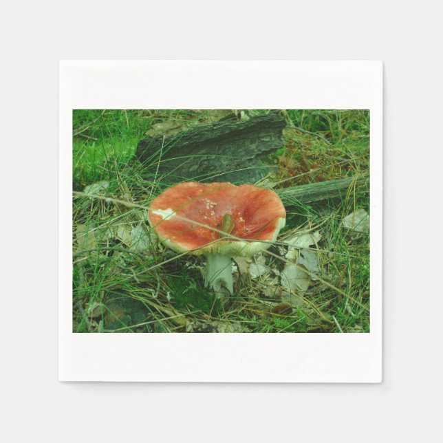 Guardanapo De Papel Sexy Forest Mushroom Napkins Polônia (Frente)