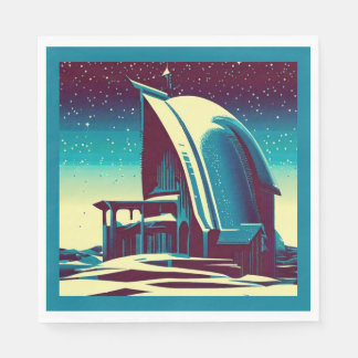 Guardanapo De Papel SF Igreja Futurística 1