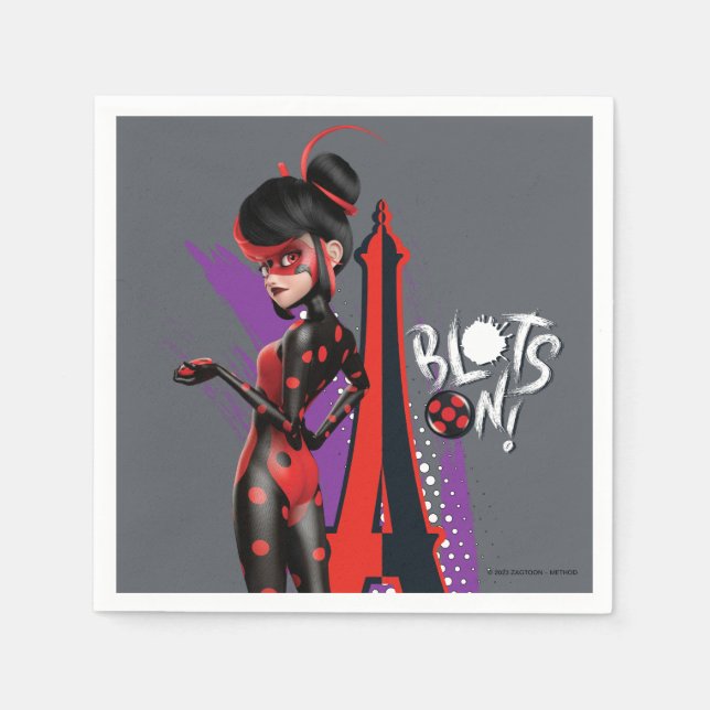 Guardanapo De Papel Shadybug Reverso Miraculoso Está Acionado! (Frente)