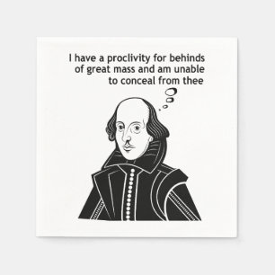 Guardanapo De Papel Shakespeare Encantado