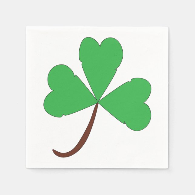 Guardanapo De Papel Shamrock (Frente)