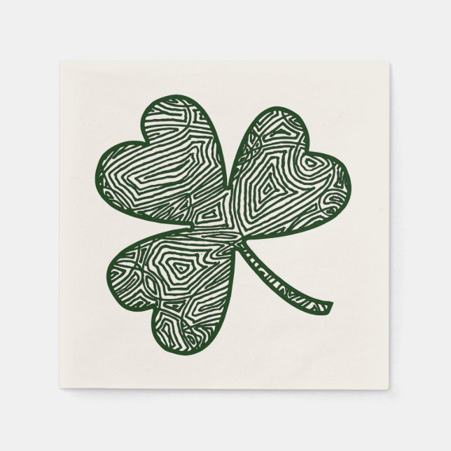 Guardanapo De Papel Shamrock (Frente)