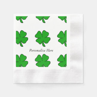Guardanapo De Papel Shamrocks Irlandês