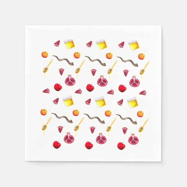 Guardanapo De Papel shana tova, shana tova rosh hashanah, shanah tovah (Frente)