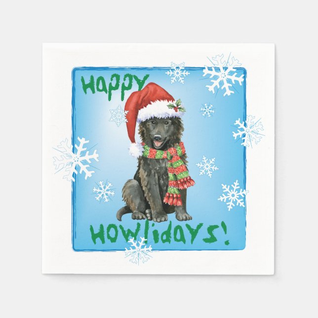 Guardanapo De Papel Sheepdog Belga Napkins (Frente)