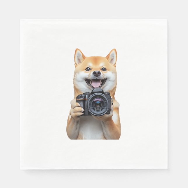 Guardanapo De Papel Shiba Inu     (Frente)