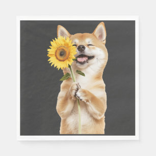 Guardanapo De Papel Shiba Inu