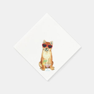 Guardanapo De Papel Shiba Inu