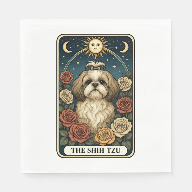 Guardanapo De Papel Shih Tzu (Frente)