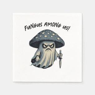 Guardanapo De Papel Shroom do Assassino - Fantasma Louco com Faca