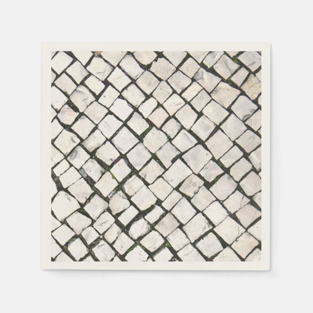 Guardanapo De Papel Sidewalk Português/Calçada Portuguesa (Frente)