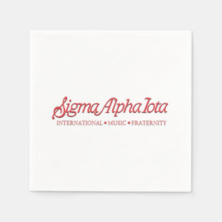 Guardanapo De Papel Sigma Alpha Iota Irmandade Internacional de Música