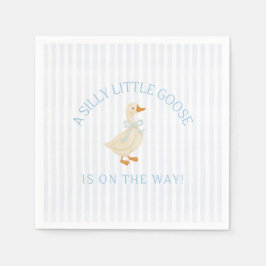 Guardanapo De Papel Silly Little Goose Baby Shower 