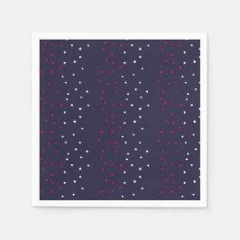 Guardanapo De Papel Símbolo branco vermelho e azul suíço